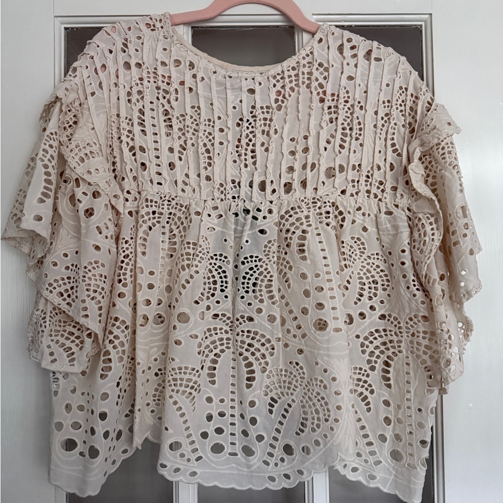 Farm Rio Palm Tree Richilier Blouse - Picture 5 of 6